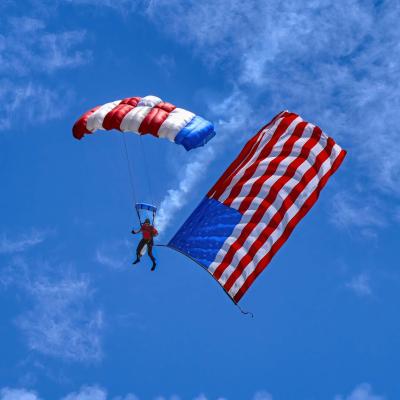 Patriot Landing Bob Wester Red Ribbon