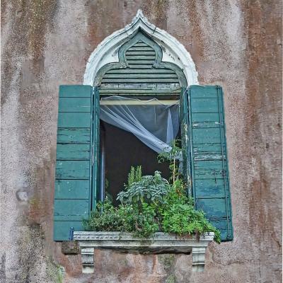 Ancient Giudecca Island Venice Pam Schmitt Yellow Ribbon