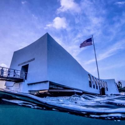 Uss Arizona Dale Rubin Yellow Ribbon